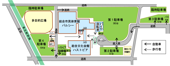 ハストピア&パルシー全体配置図
